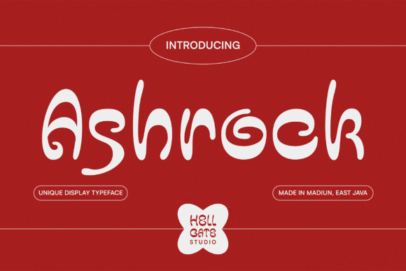 Ashrock: The Elegant Display Font for Modern Web Design