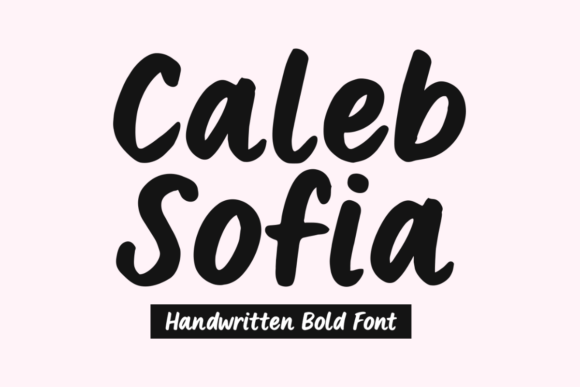 Caleb Sofia: A Bold Script Font for Modern Branding
