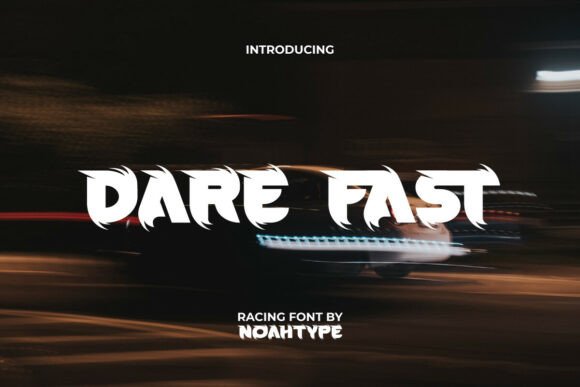 Dare Fast Font for Bold Editorial Headlines