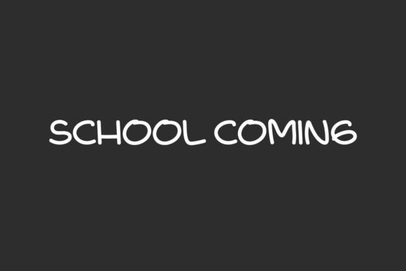 Designing Playful Brands with School Coming Font