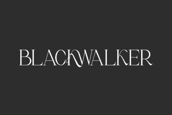Elevate Editorial Design with Blackwalker Display Font