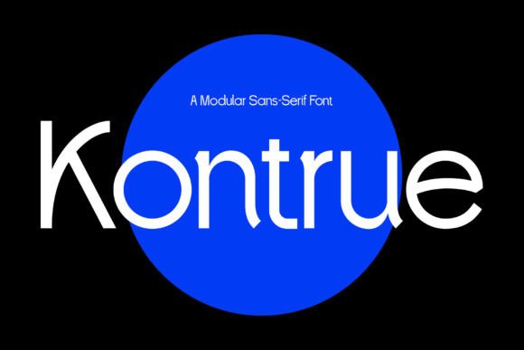 Elevate Editorial Design with Kontrue Sans Serif Fonts