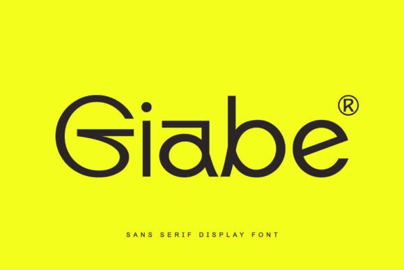 Giabe Font Review: Modern Sans Serif for Branding