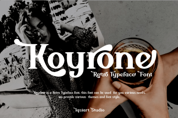Koyrone Typeface: The Retro Serif for High-Impact Marketing