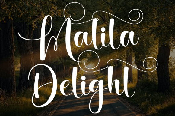 Malila Delight Font: The Elegant Typeface for Branding