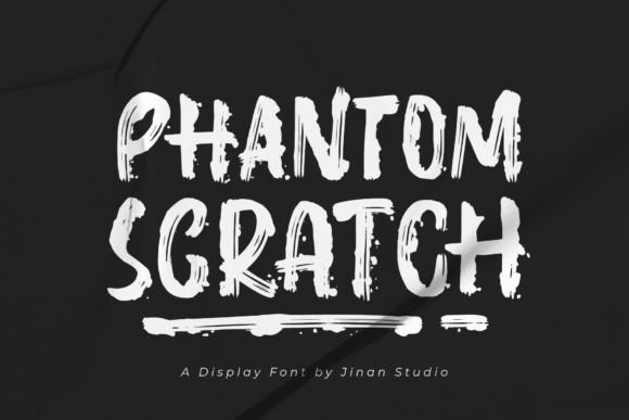Phantom Scratch Font for Bold Business Branding