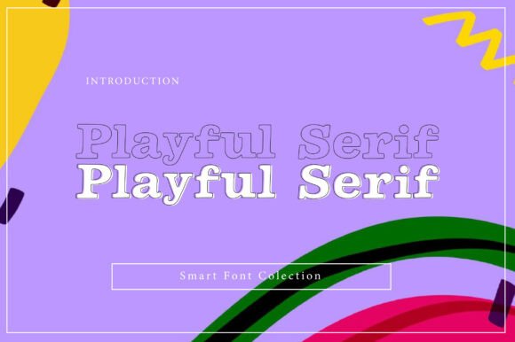 Playful Serif Typeface for Vibrant Business Branding