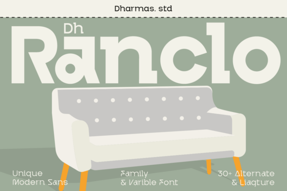 Ranclo Review: A Modern Display Typeface for High-End Branding