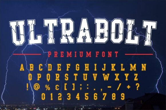 Ultra Bolt: The Slab Serif Font for Bold Editorial Design