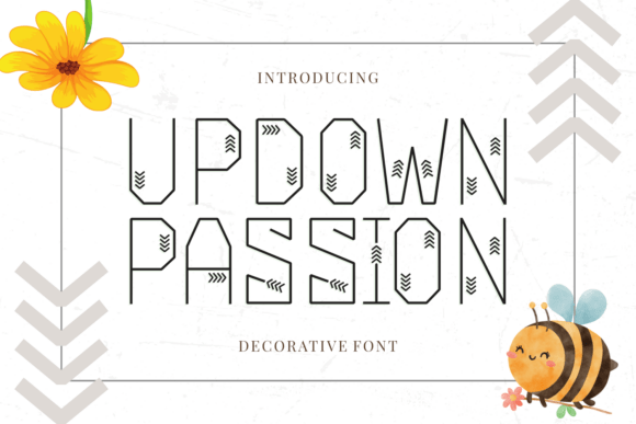 Updown Passion Font: Modern Display Typography for Campaigns