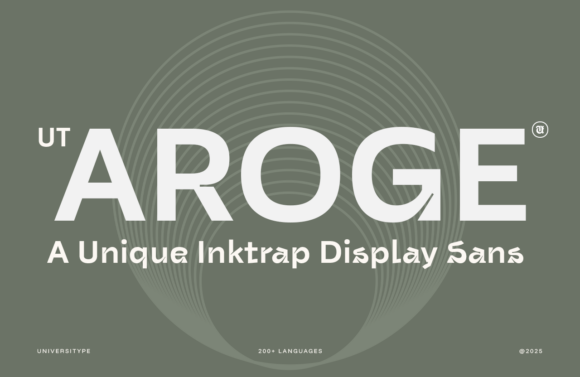 Ut Aroge: The Bold Sans Serif Typeface for Modern Branding