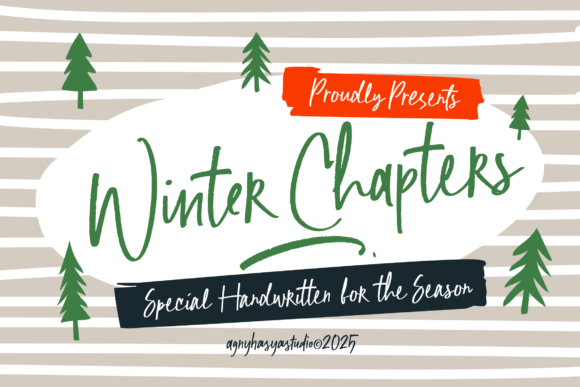 Winter Chapters Font: A Cozy Upgrade for Your Brand
